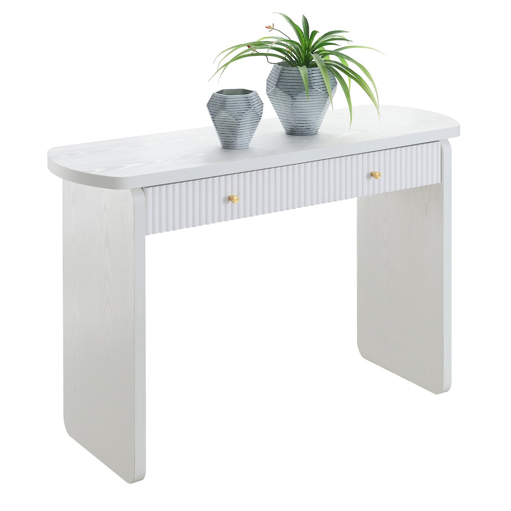 Weston 1 Drawer Hall Entryway Console Table. Picture 2