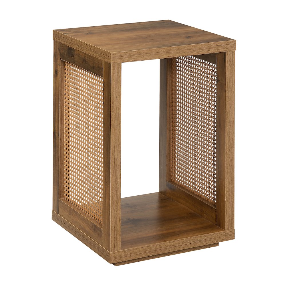 Northfield Admiral Weave End Table with Shelf. Picture 1