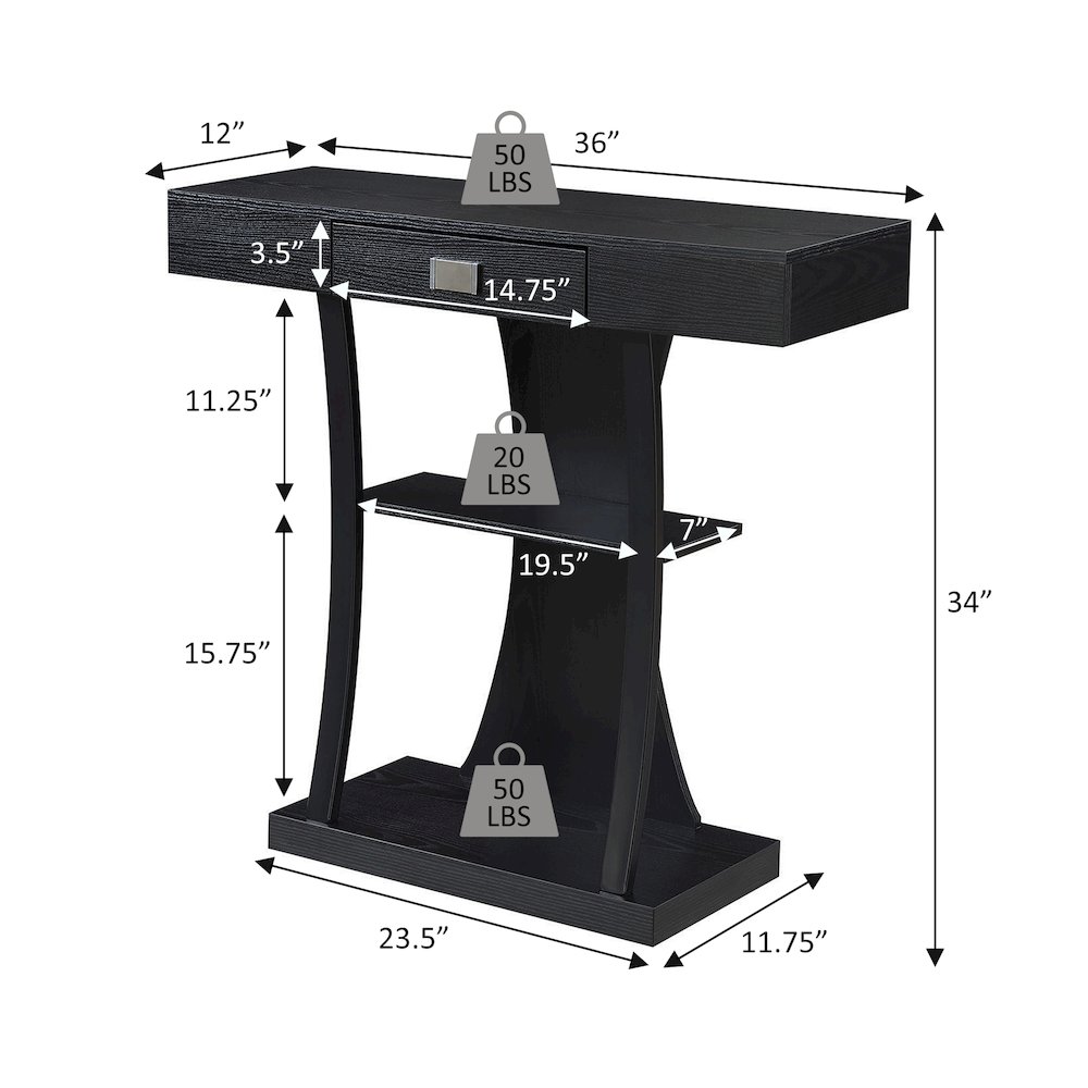 Newport Harri Console Table. Picture 4