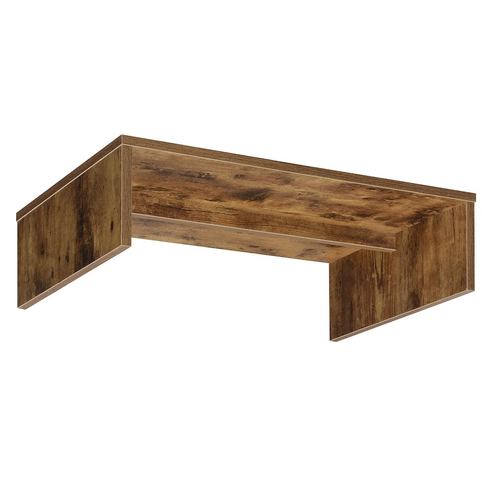 Designs2Go Small TV/Monitor Riser for TVs up to 26 Inches Barnwood. Picture 4