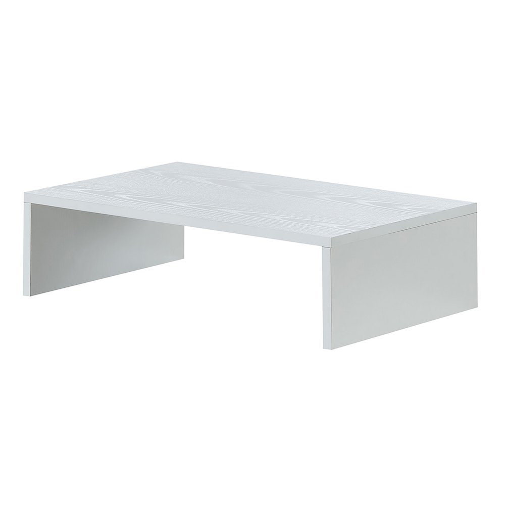 Designs2Go Small TV/Monitor Riser for TVs up to 26 Inches White. Picture 1
