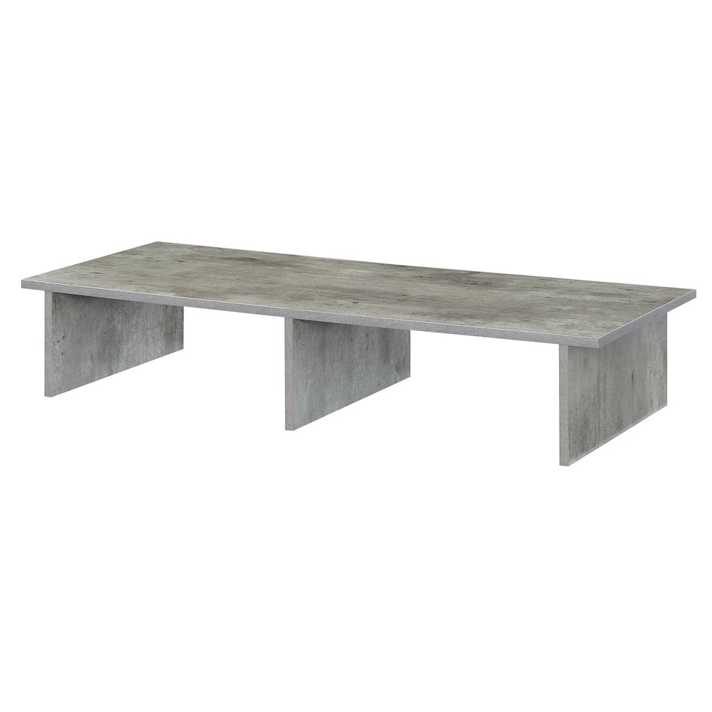 Designs2Go TV/Monitor Riser for TVs up to 46 Inches Faux Birch. Picture 1