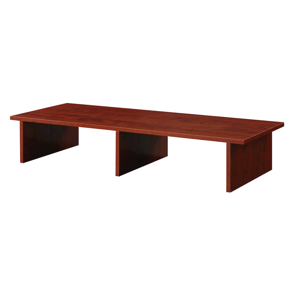 Designs2Go TV/Monitor Riser for TVs up to 46 Inches Cherry. Picture 1