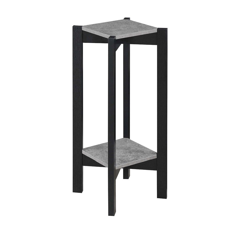 Planters & Potts Deluxe Square 2 Tier Plant Stand. Picture 1