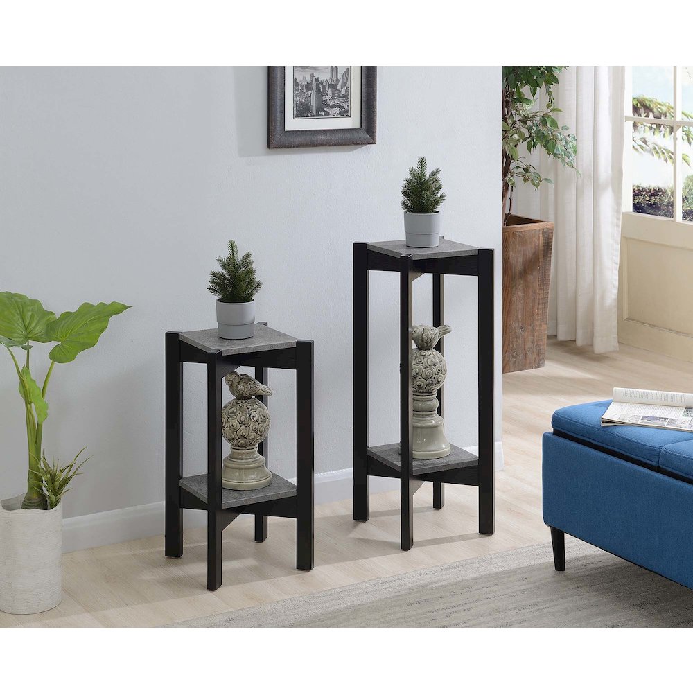 Planters & Potts Deluxe Square 2 Tier Plant Stand. Picture 4