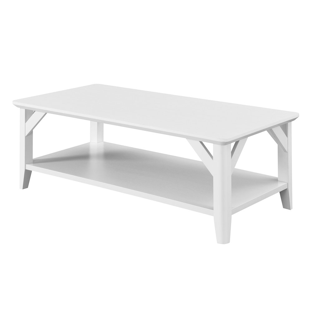 Winston Coffee Table with Shelf. Picture 1