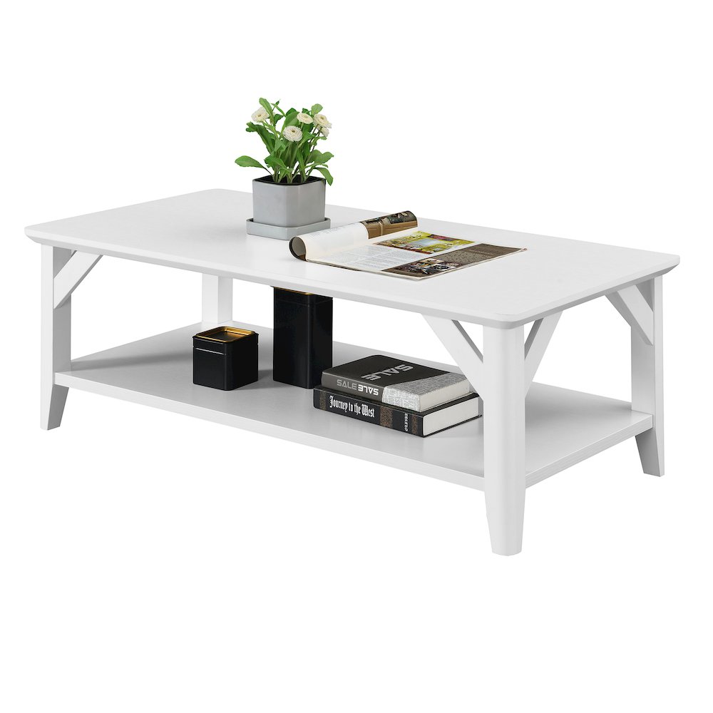 Winston Coffee Table with Shelf. Picture 2