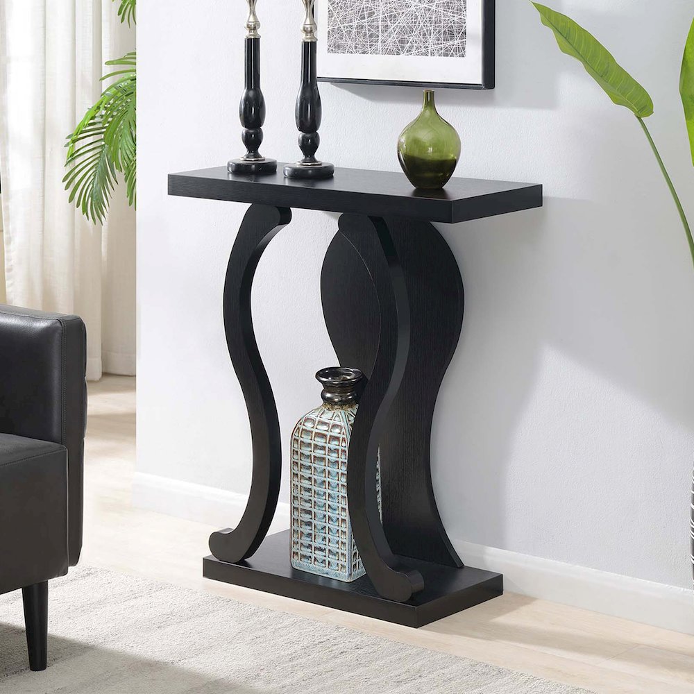 Newport Terry B Console Table with Shelf. Picture 3