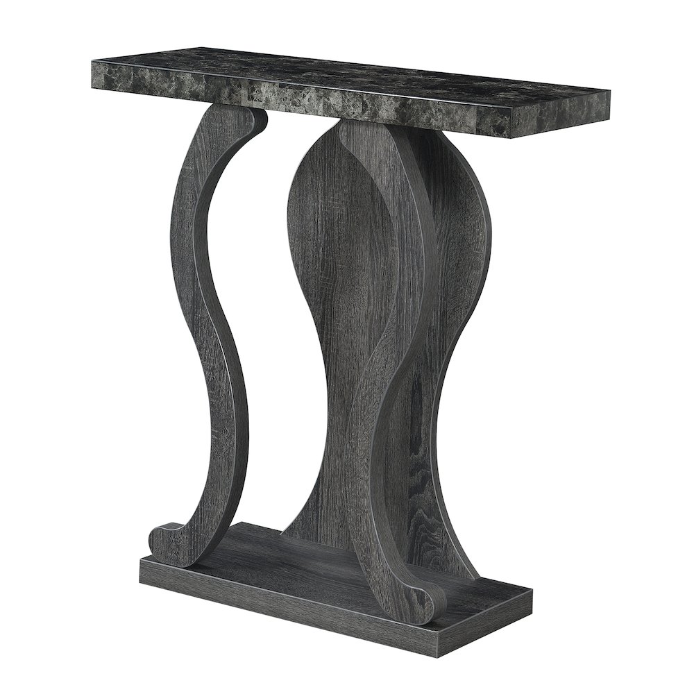 Newport Terry B Console Table with Shelf. Picture 1