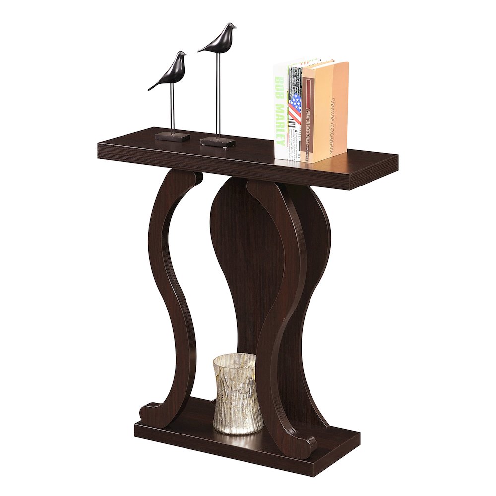Newport Terry B Console Table with Shelf. Picture 2