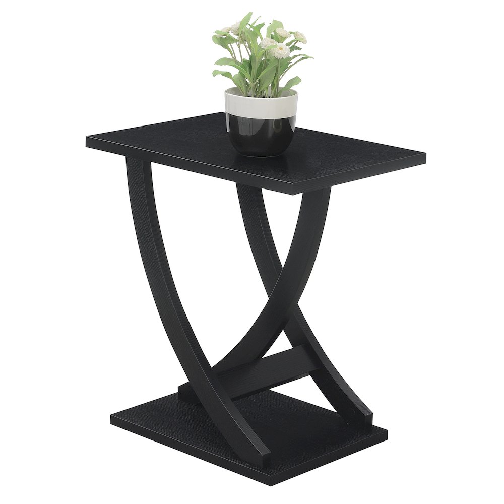 Newport Criss-Cross Chairside End Table. Picture 3