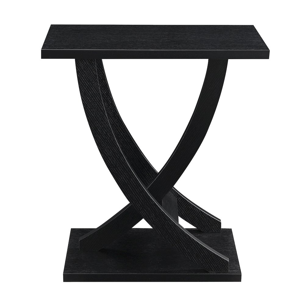 Newport Criss-Cross Chairside End Table. Picture 10