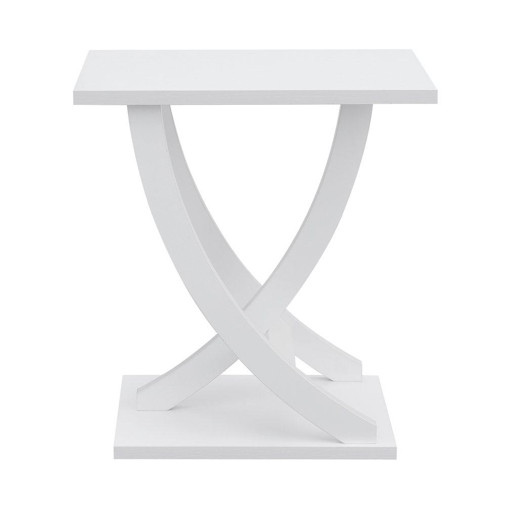 Newport Criss-Cross Chairside End Table. Picture 10