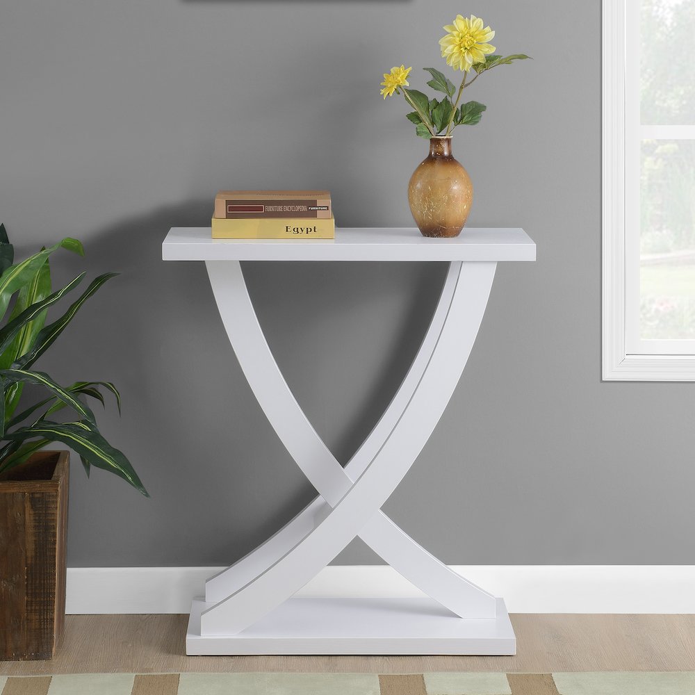 Newport Criss-Cross Console Table. Picture 2