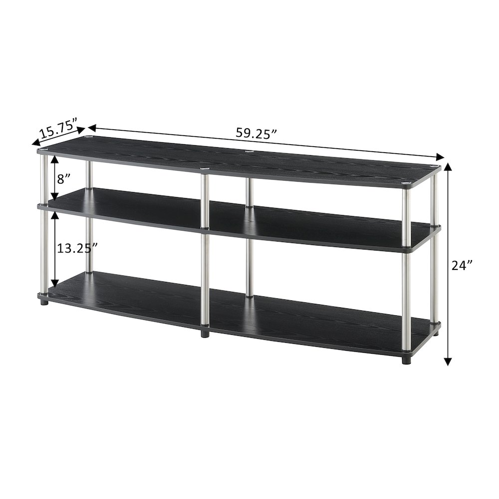 Designs2Go 3 Tier 60" TV Stand. Picture 4