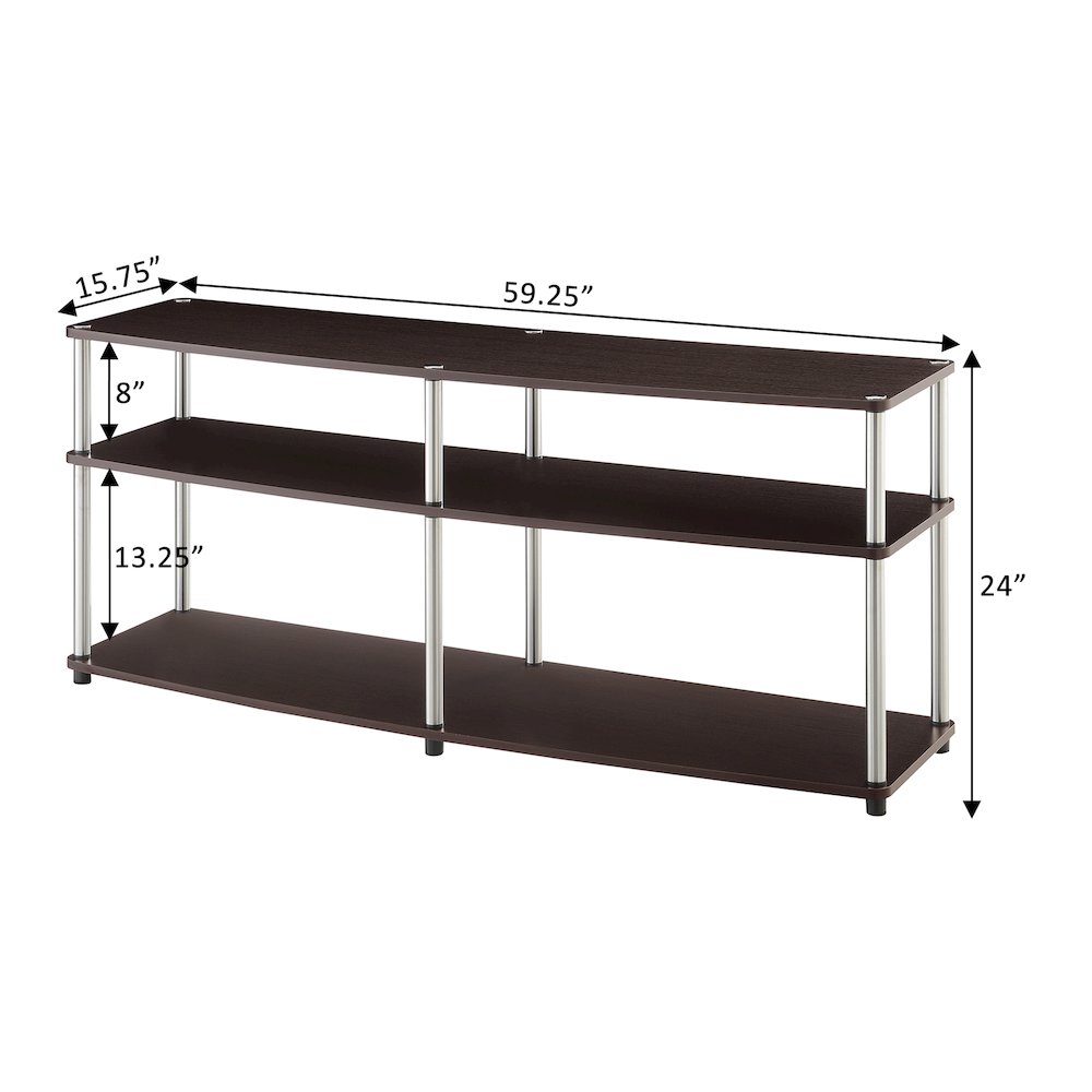 Designs2Go 3 Tier 60" TV Stand. Picture 4