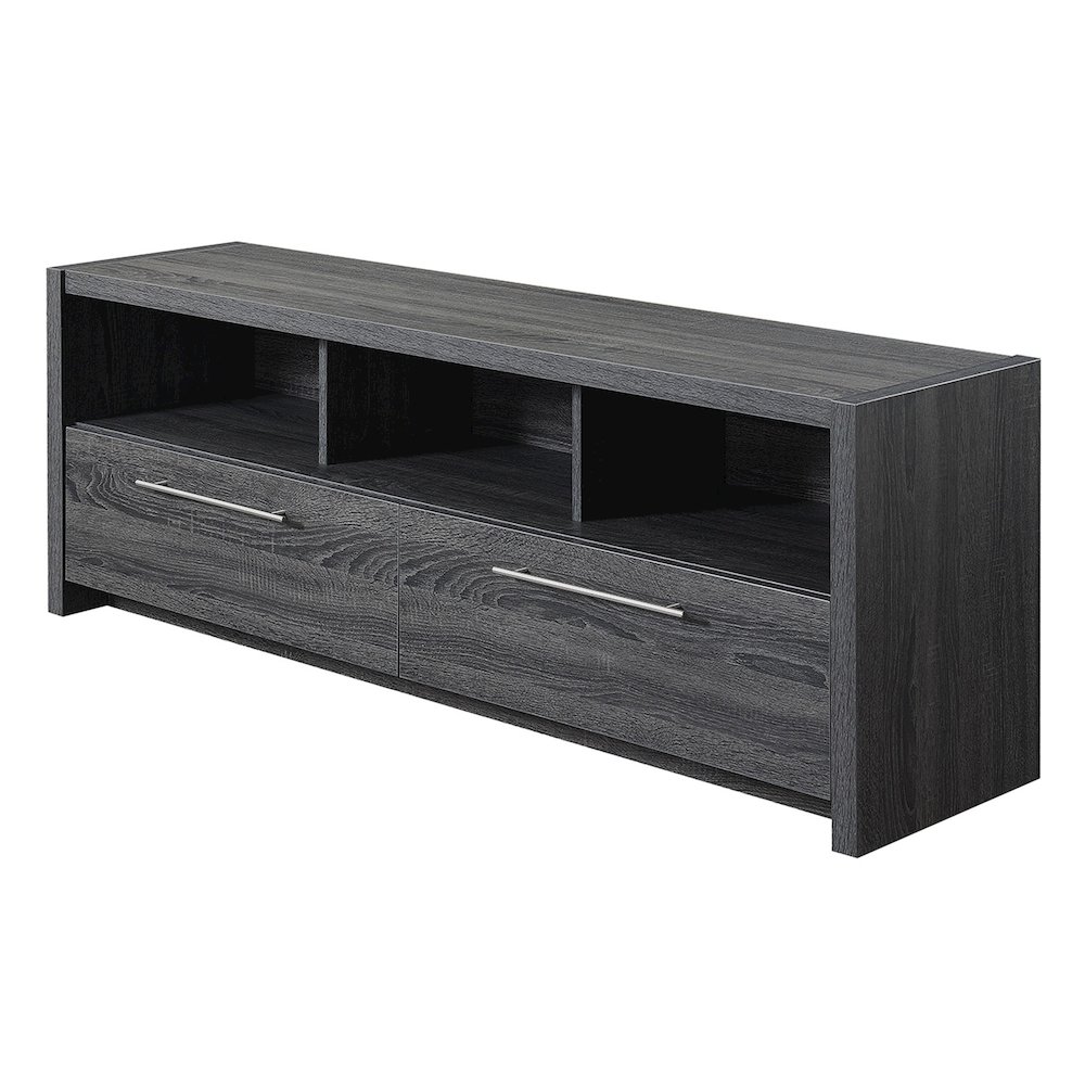 Newport Marbella TV Stand with Cabinets and Shelves for TVs up to 65 Inches. Picture 1