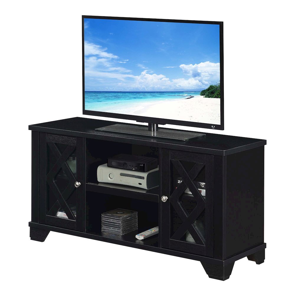 Gateway TV Stand with Storage Cabinets and Shelves for TVs up to 55 Inches. Picture 2