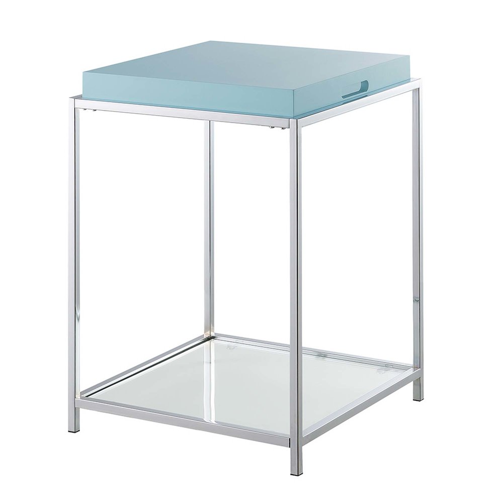 Palm Beach End Table, Sea Foam. Picture 5