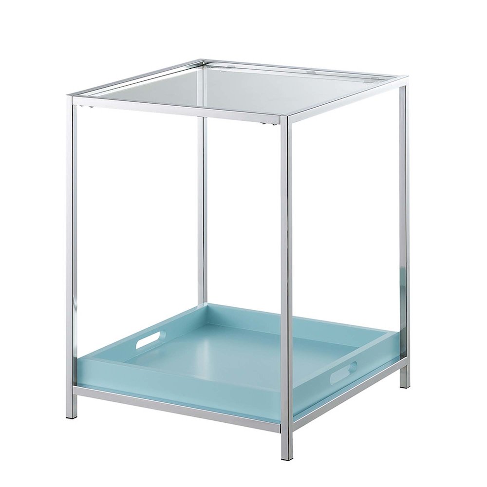 Palm Beach End Table, Sea Foam. Picture 6
