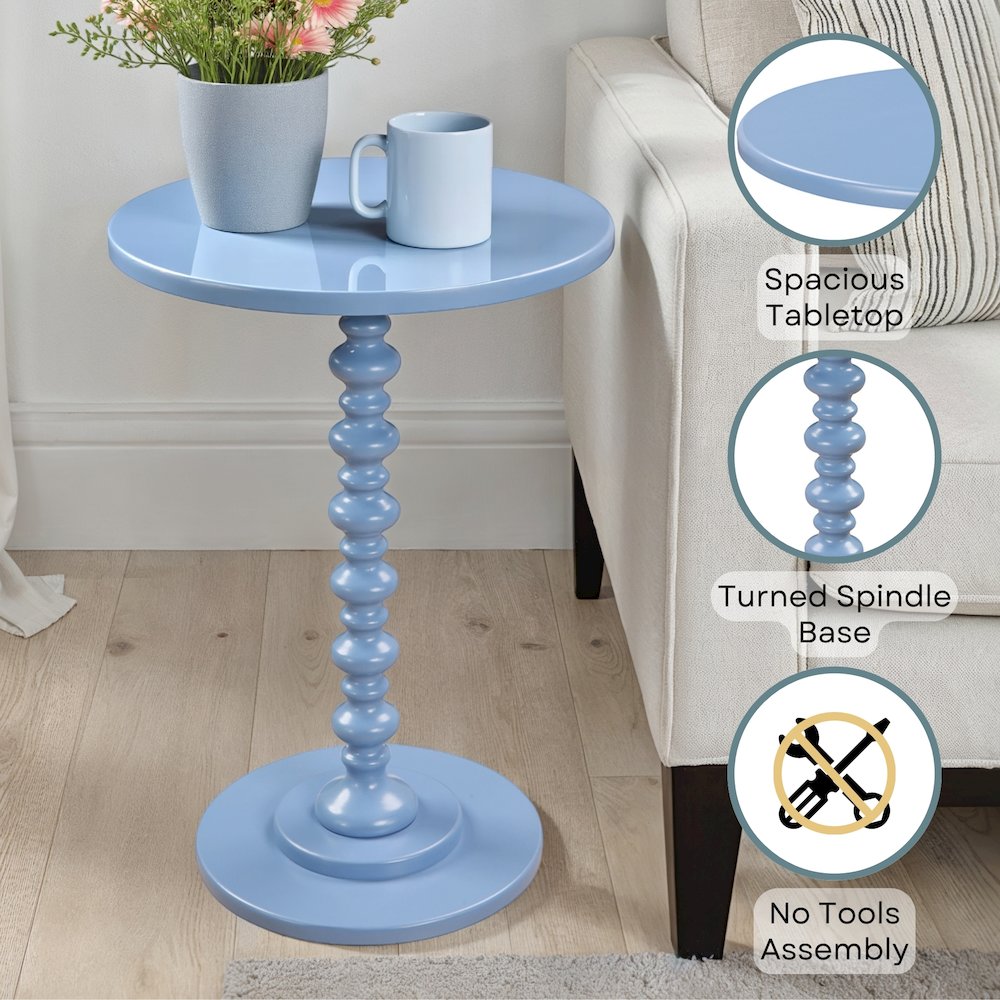 Palm Beach Spindle Table. Picture 4