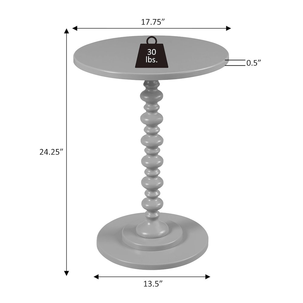 Palm Beach Spindle Table. Picture 5
