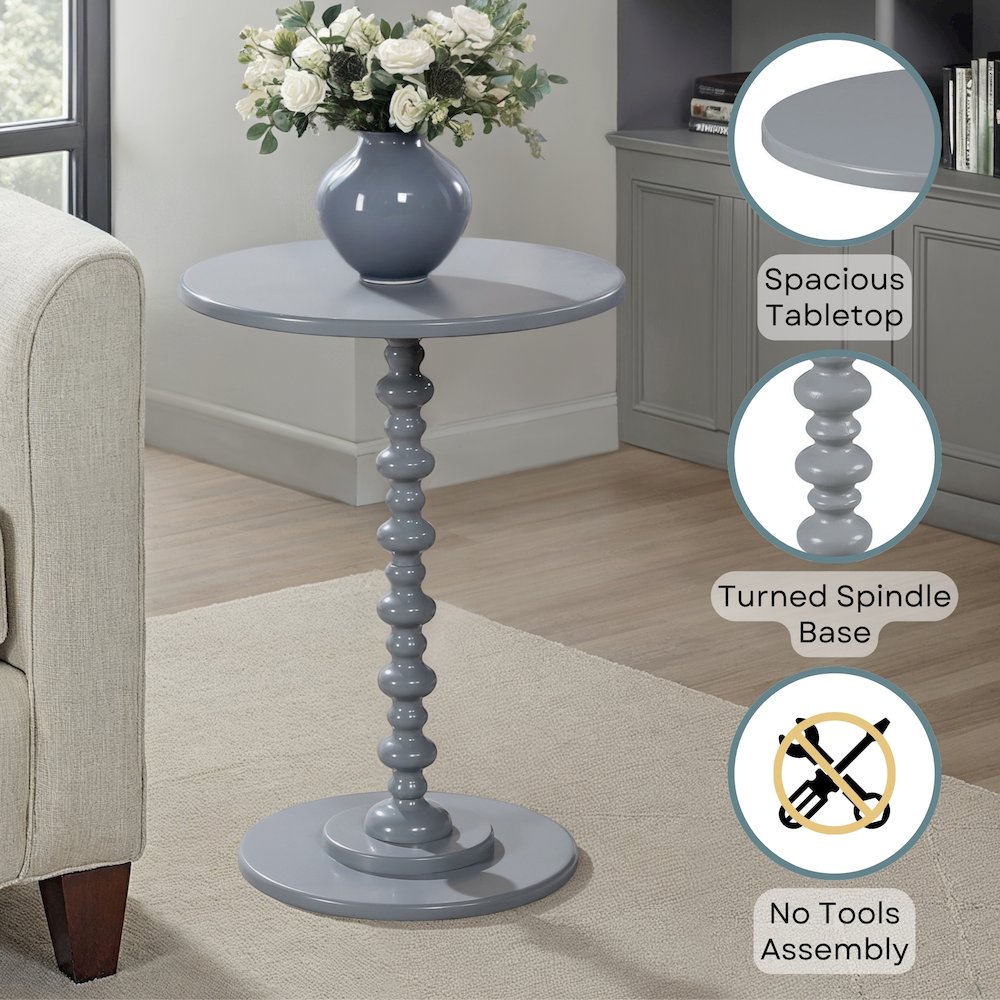 Palm Beach Spindle Table. Picture 3