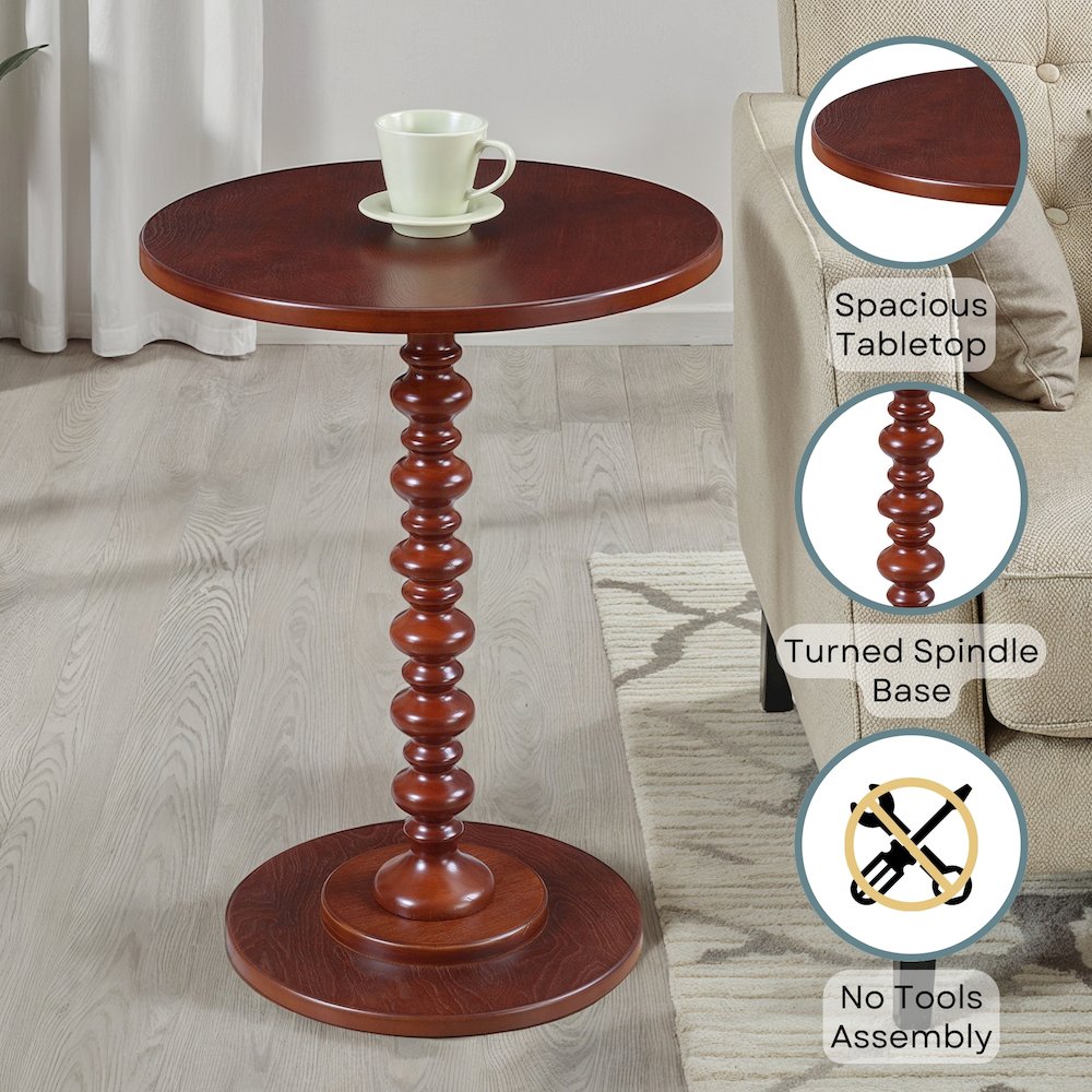 Palm Beach Spindle Table. Picture 4