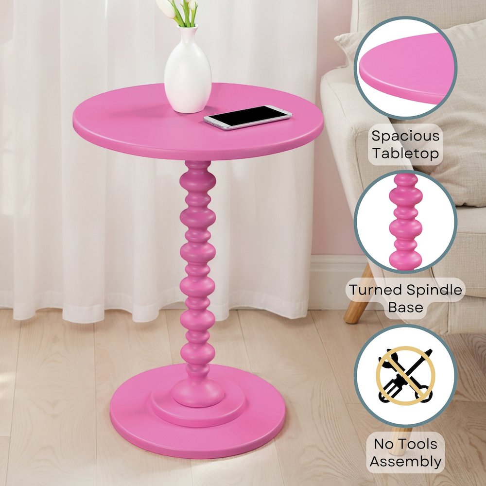 Palm Beach Spindle Table. Picture 4