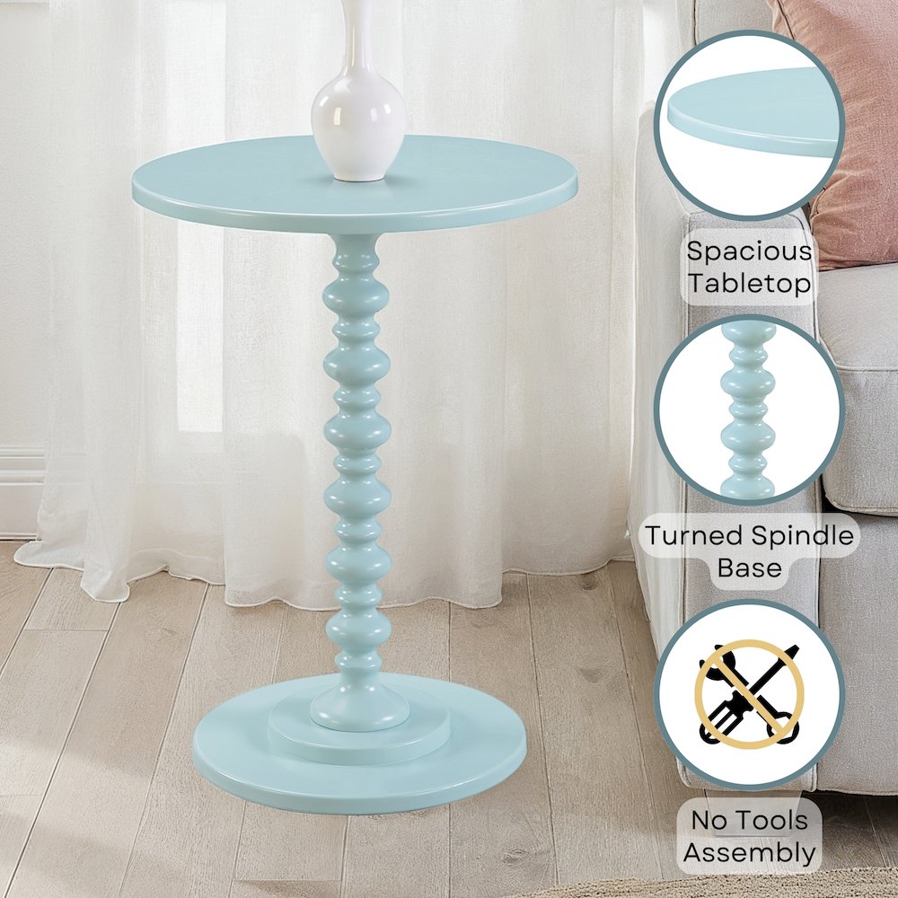 Palm Beach Spindle Table. Picture 4