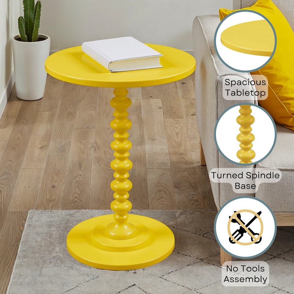 Palm Beach Spindle Table. Picture 4