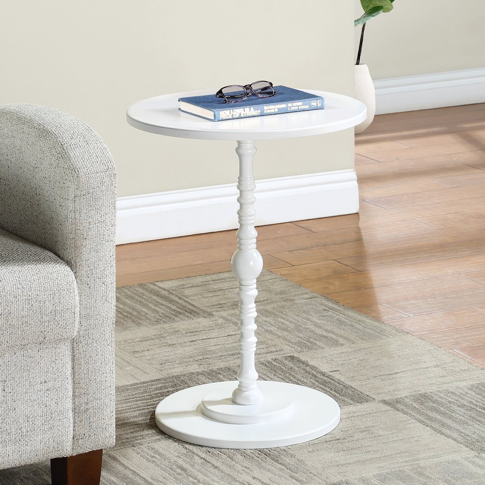 Classic Accents Sanibel Beach Spindle Table. Picture 2