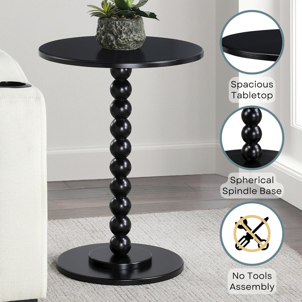 Classic Accents Venetian Islands Spindle Table. Picture 4