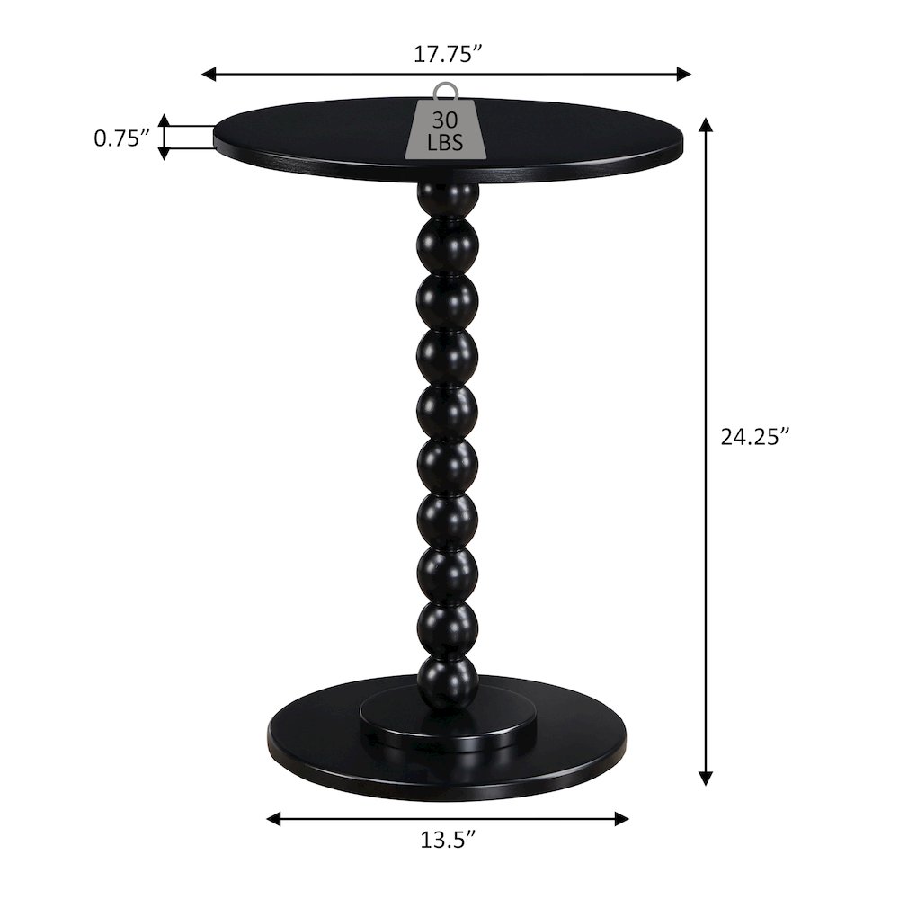 Classic Accents Venetian Islands Spindle Table. Picture 4