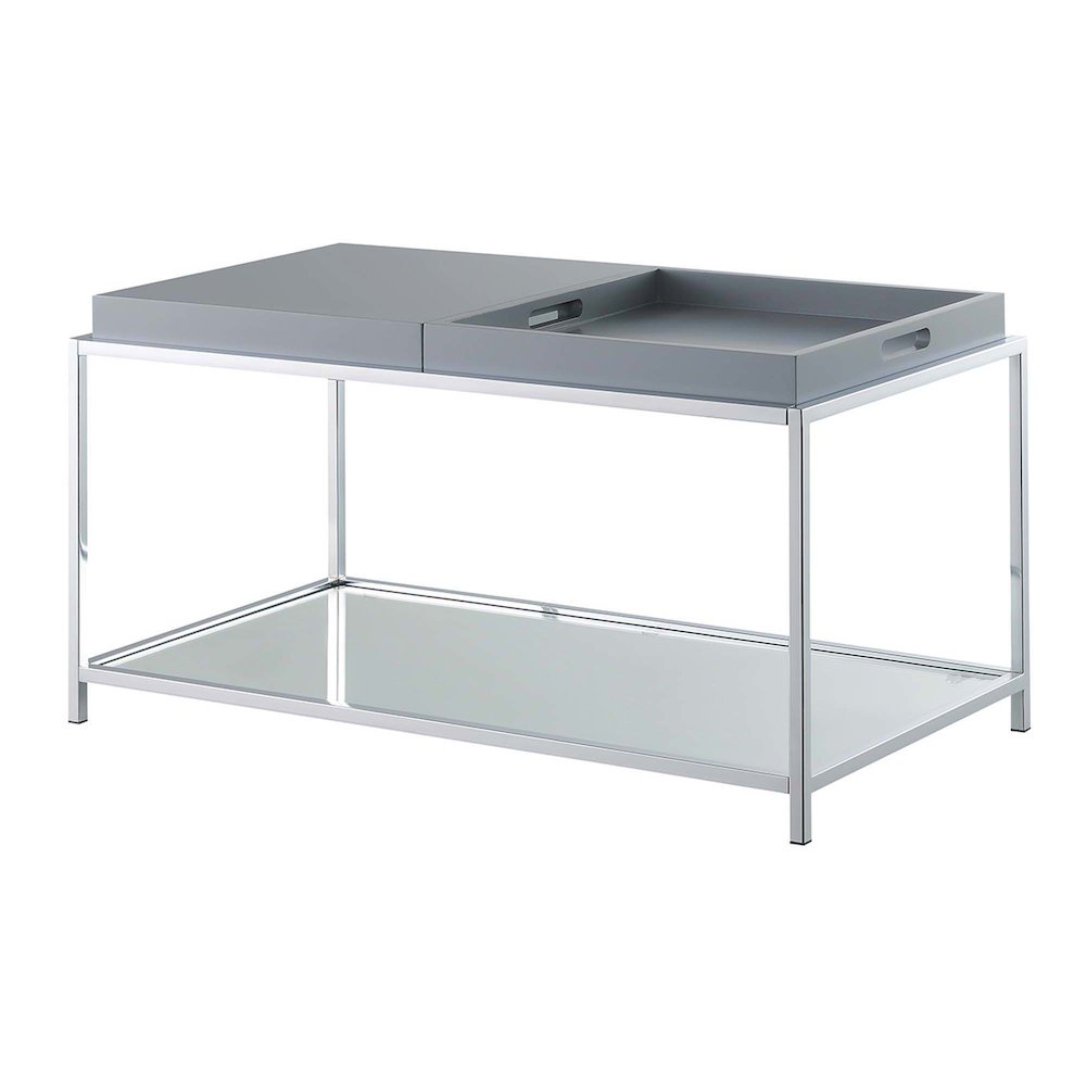Palm Beach Coffee Table, Gray. Picture 6