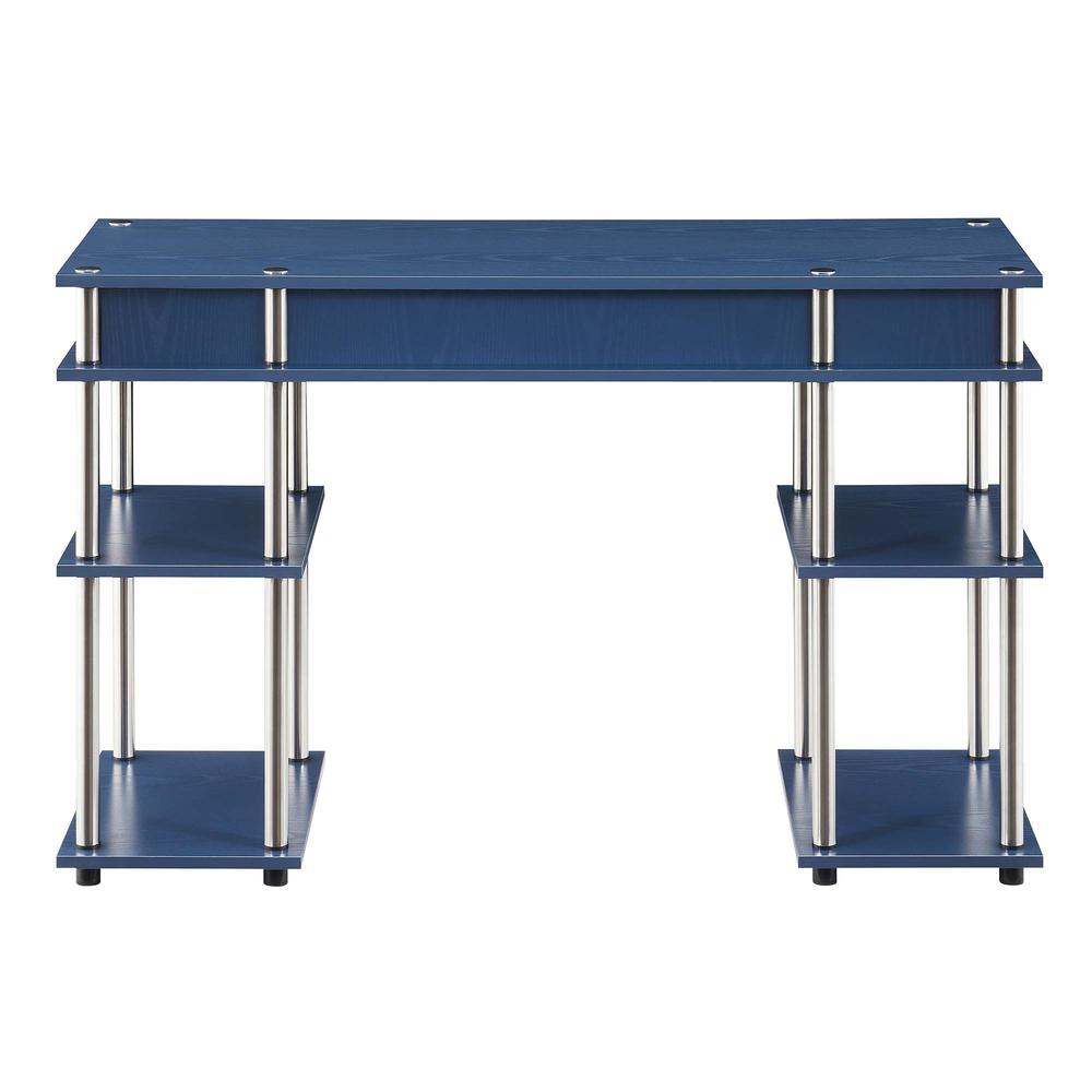Designs2Go No Tools Student Desk, Cobalt Blue. Picture 5