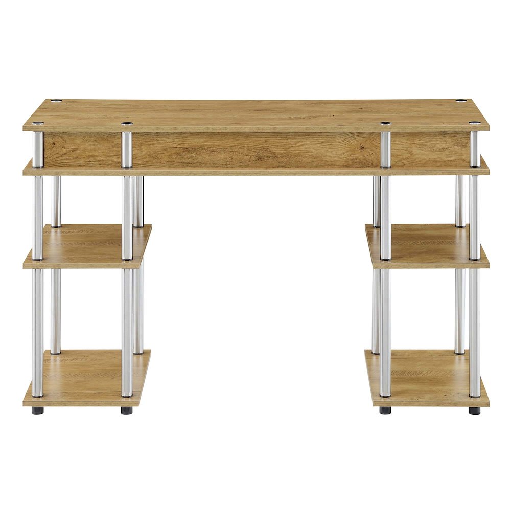 Designs2Go No Tools Student Desk with Shelves, R4-0541. Picture 4