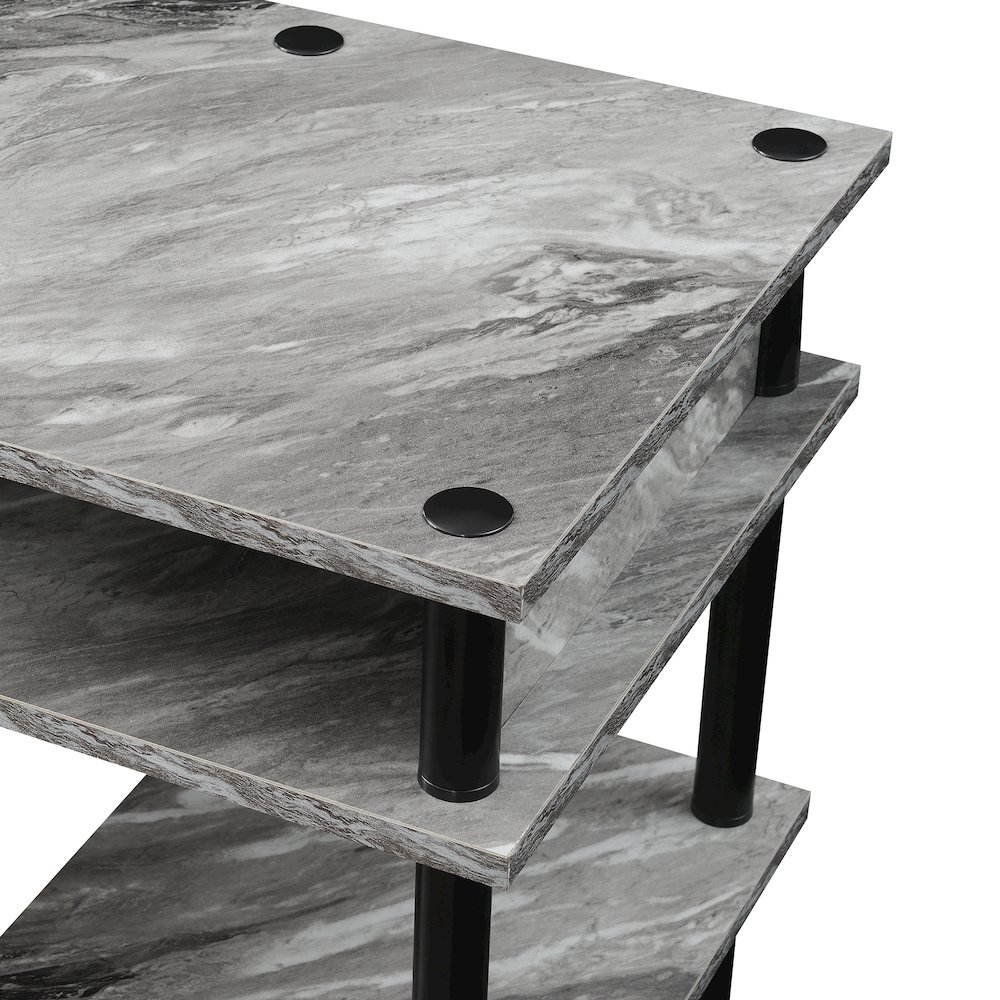 Designs2Go No Tools Student Desk with Shelves. Picture 4