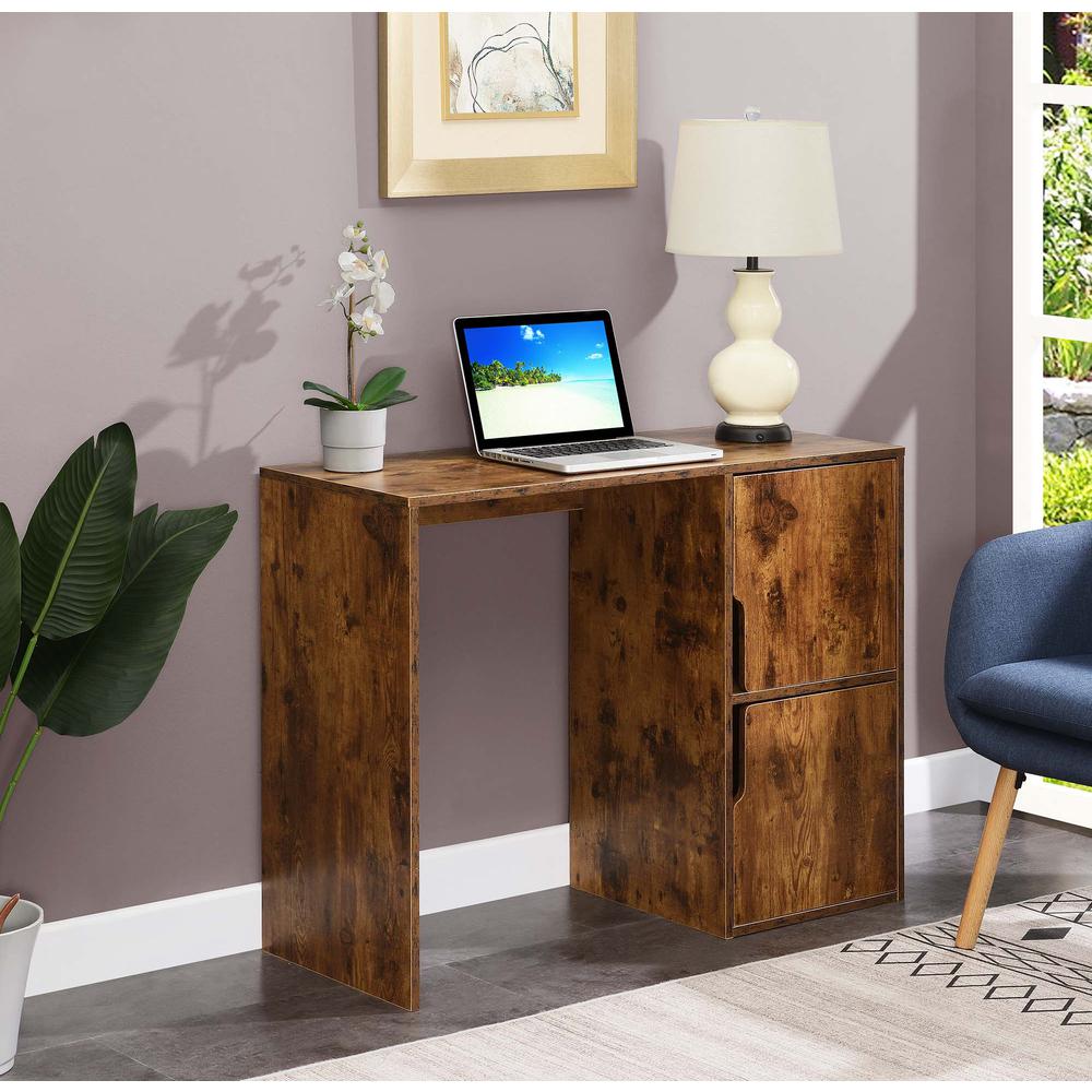 Designs2Go Student Desk with Storage Cabinets. Picture 1