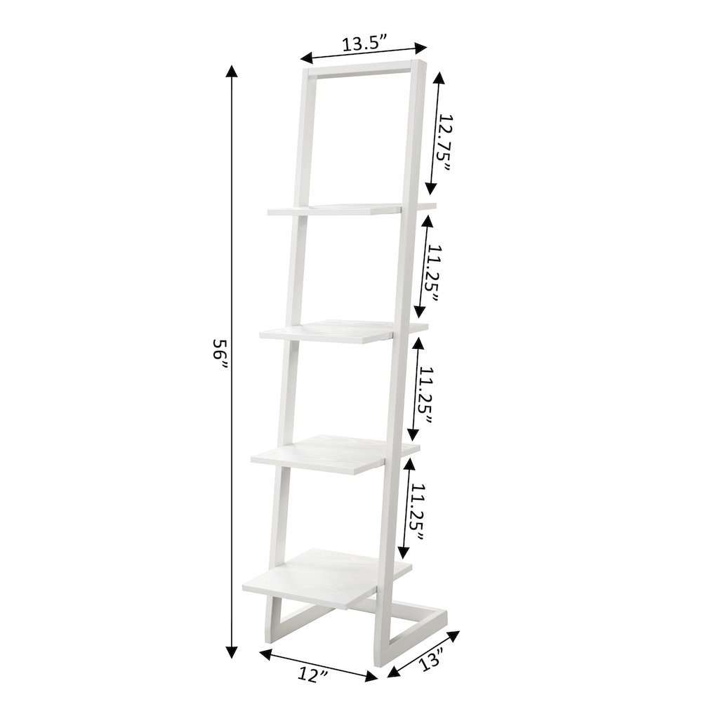 Designs2Go 4 Tier Ladder Bookshelf. Picture 4