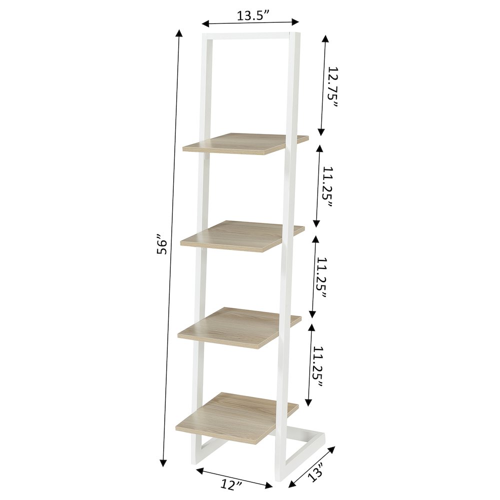 Designs2Go 4 Tier Ladder Bookshelf. Picture 4