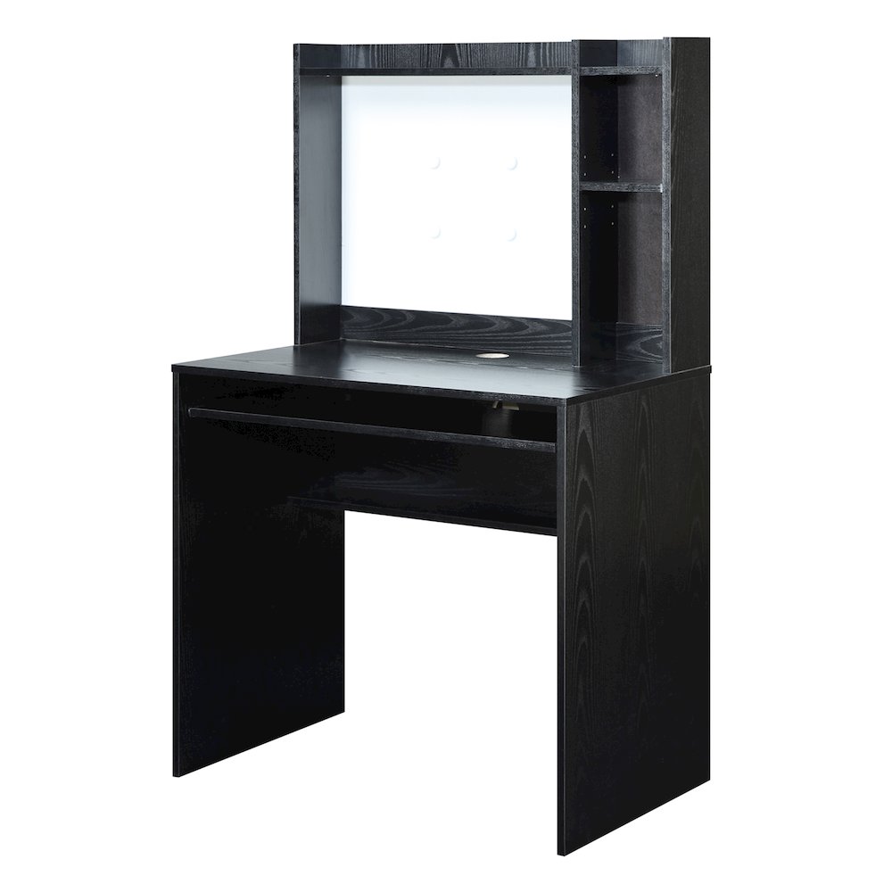Designs2Go Student Desk with Magnetic Bulletin Board and Shelves. Picture 1