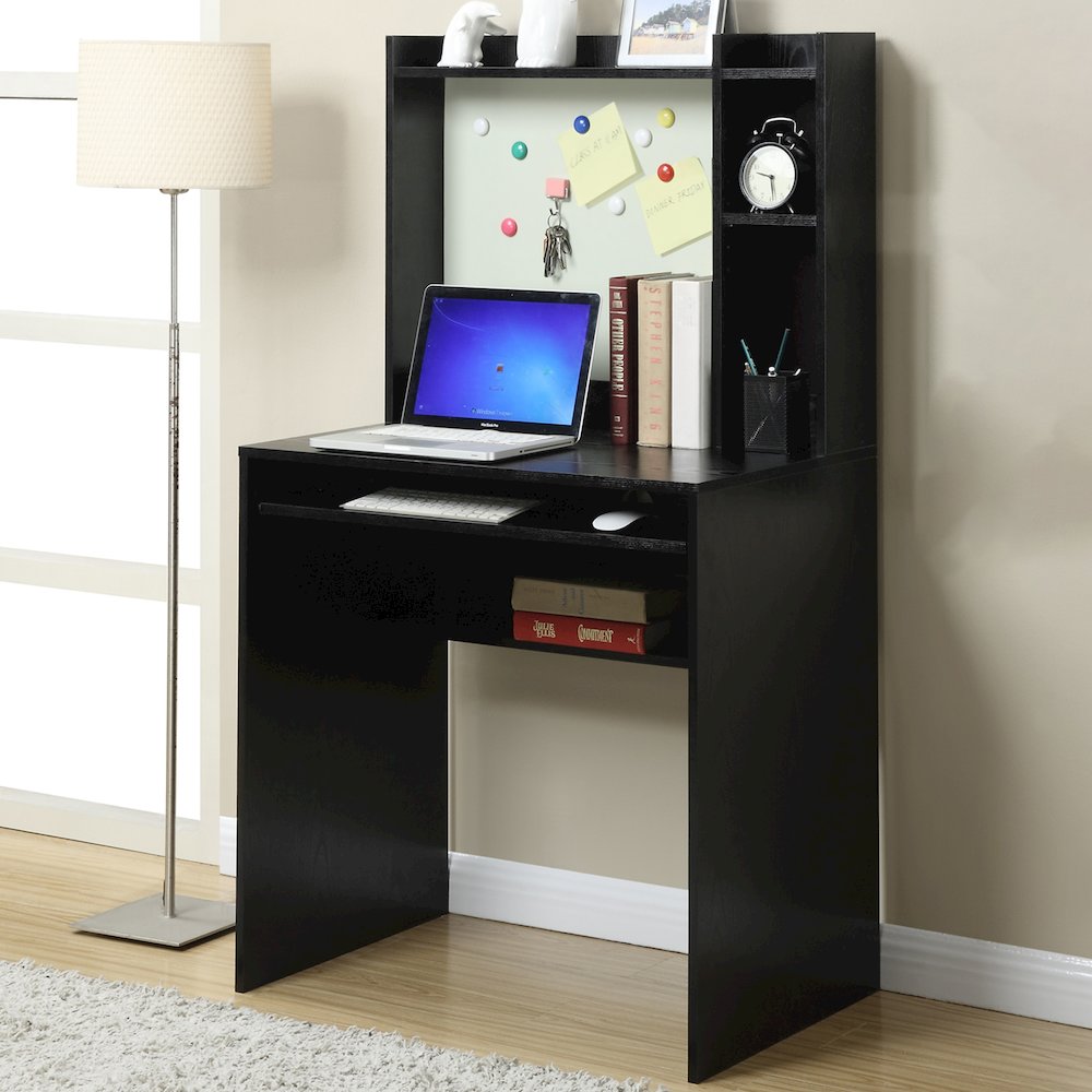 Designs2Go Student Desk with Magnetic Bulletin Board and Shelves. Picture 2