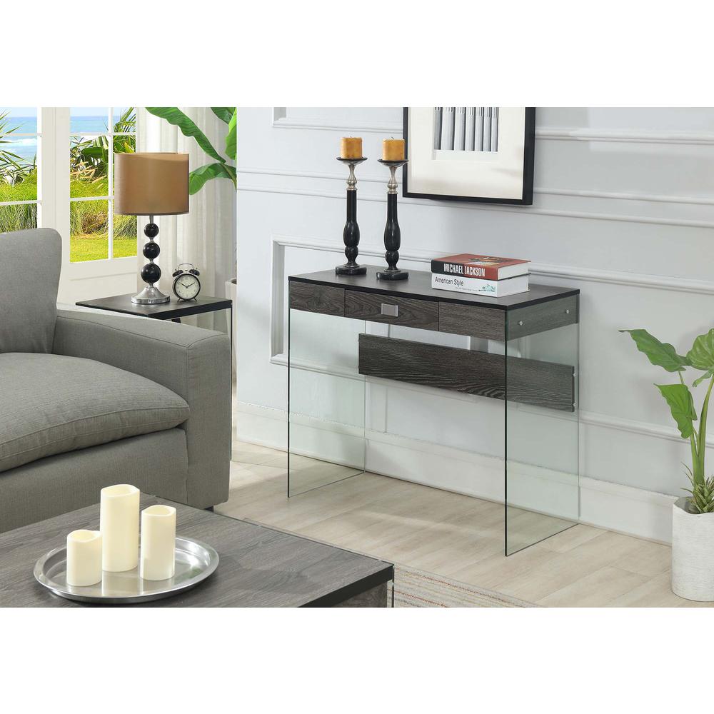 SoHo Glass 36" Desk. Picture 3