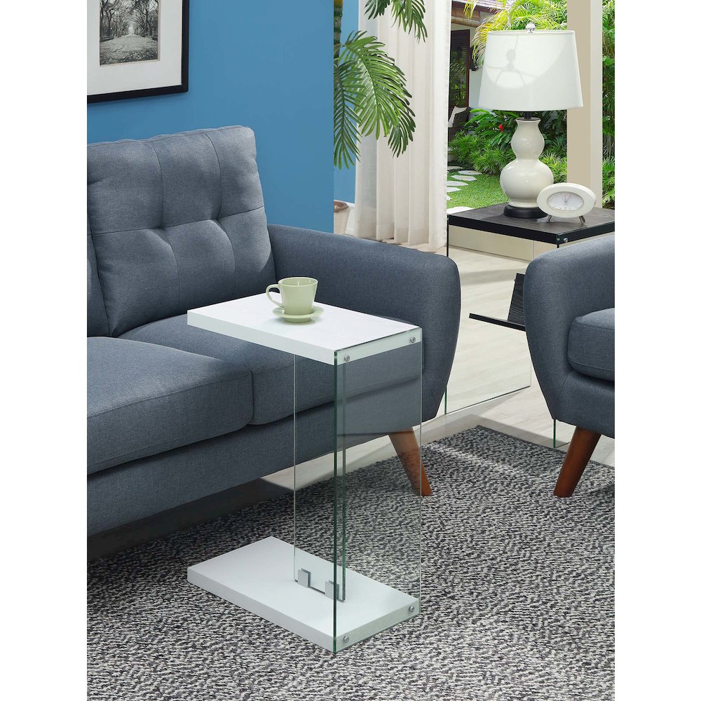 SoHo C End Table, White. Picture 3