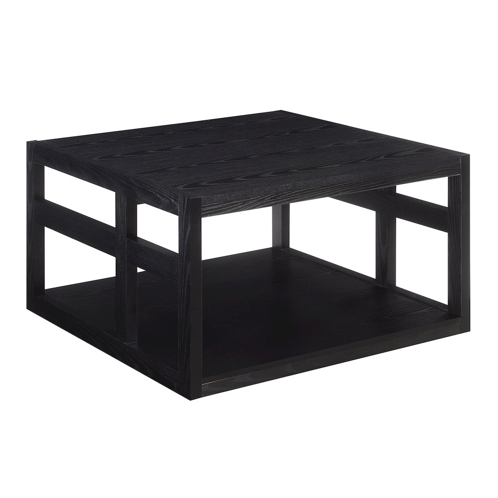 Monterey Square Coffee Table with Shelf. Picture 1