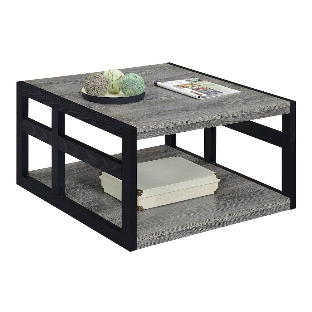 Monterey Square Coffee Table with Shelf. Picture 2