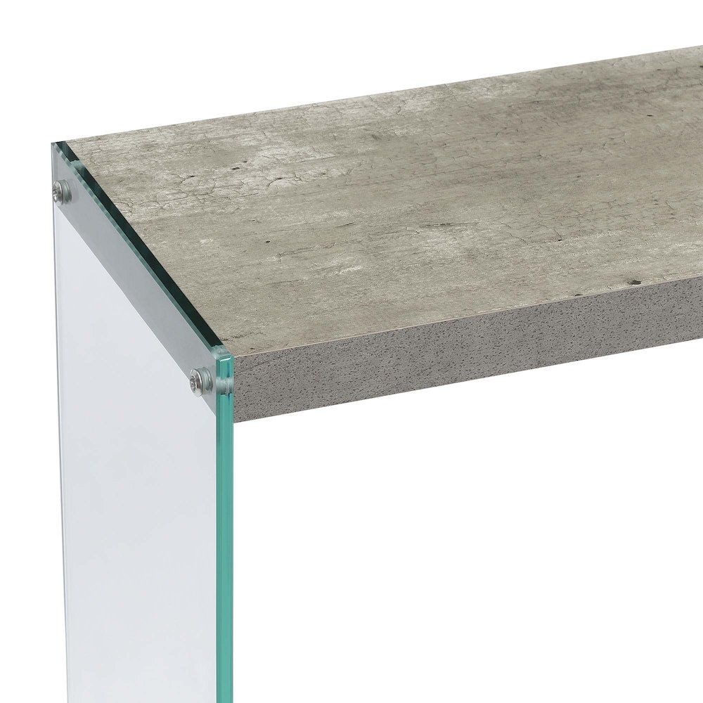 SoHo V Console Table w/ Shelf. Picture 4