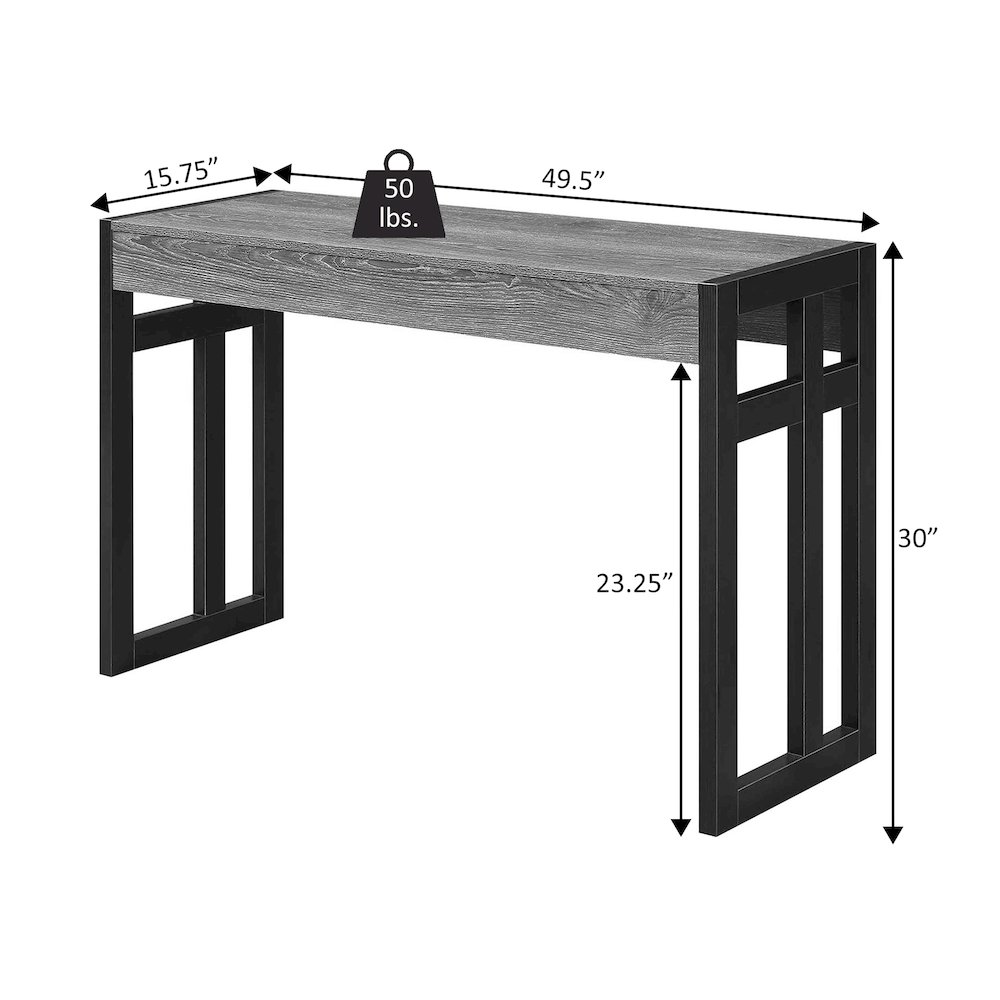 Monterey Entryway Hall Console Table/Desk. Picture 5