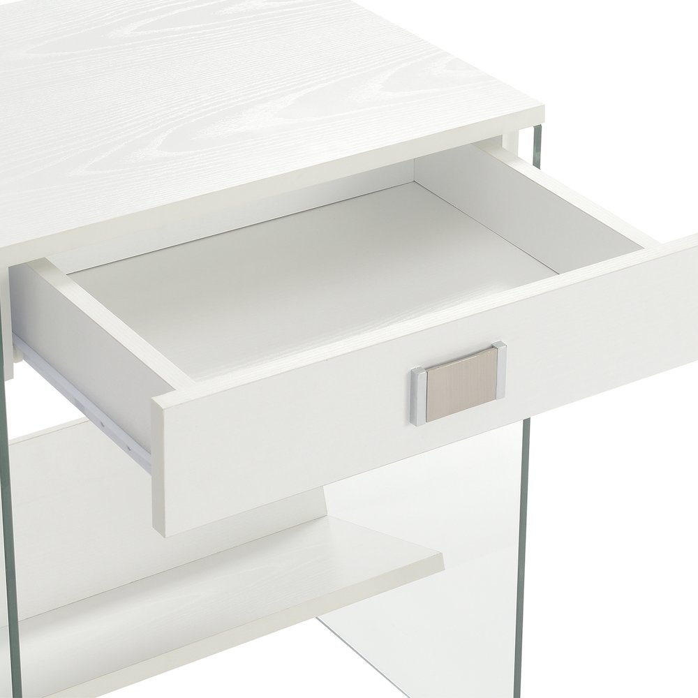 SoHo 1 Drawer End Table with Shelf. Picture 4